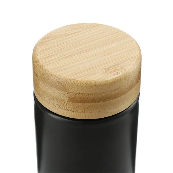 11 oz. ceramic tumbler with double wall construction and screw-on bamboo... from ASI 66887 PCNA / Leeds