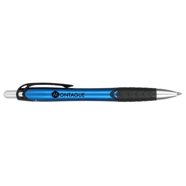 Click-action ballpoint pen with gel ink and a recycled ABS barrel.... from ASI 66887 PCNA / Bullet