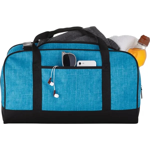 18" duffel bag with zippered compartment, open front pocket, adjustable shoulder... from ASI 66887 PCNA / Bullet