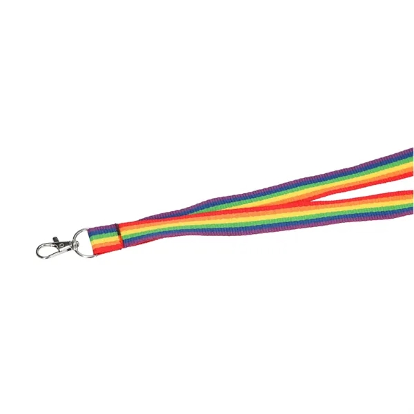 19" x 0.75" recycled polyester lanyard with lobster clip.... from ASI 66887 PCNA / Bullet