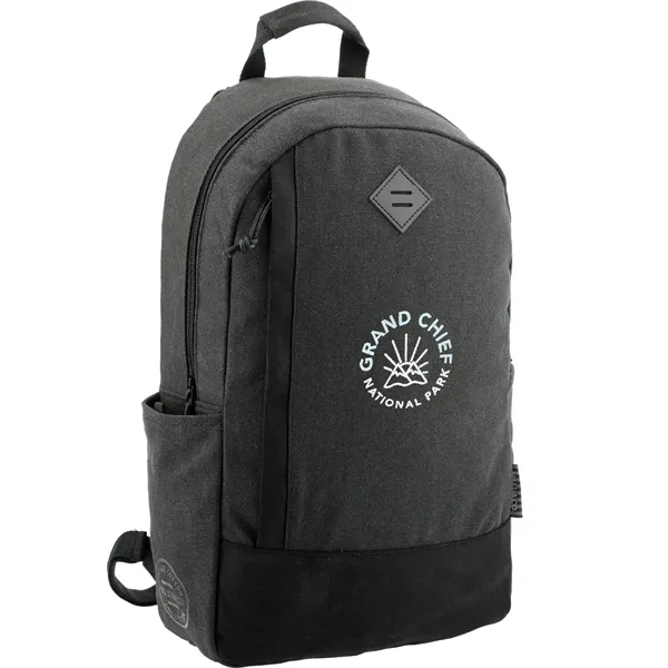 4.5" x 18.5" x 11" backpack with a laptop sleeve... from ASI 66887 PCNA / Leeds