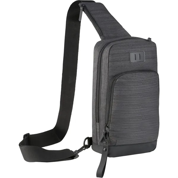 3.5" x 14" x 7.5" sling bag with USB port.... from ASI 66887 PCNA / Leeds