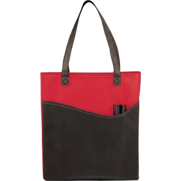 3" x 17" x 15" non-woven tote bag with 26" handles... from ASI 66887 PCNA / Bullet
