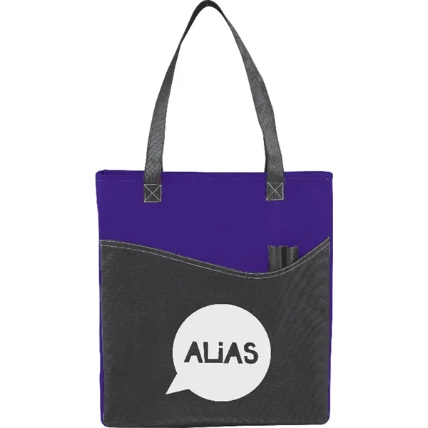 3" x 17" x 15" non-woven tote bag with 26" handles... from ASI 66887 PCNA / Bullet