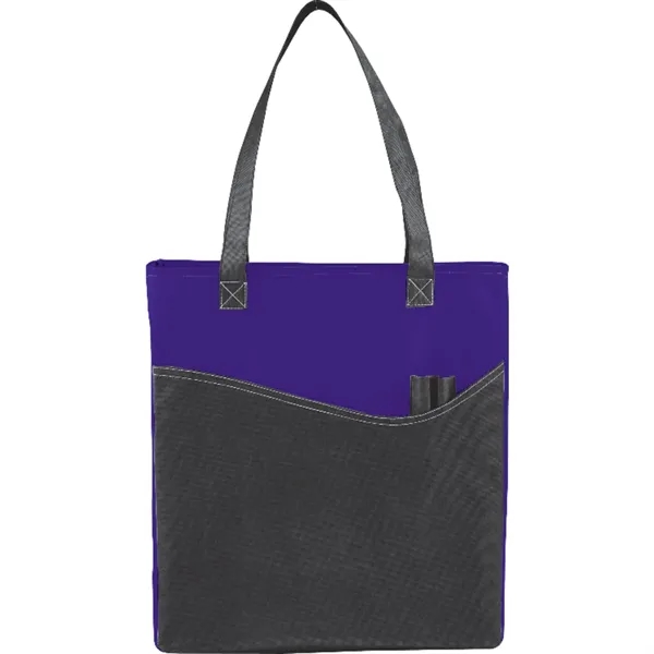 3" x 17" x 15" non-woven tote bag with 26" handles... from ASI 66887 PCNA / Bullet