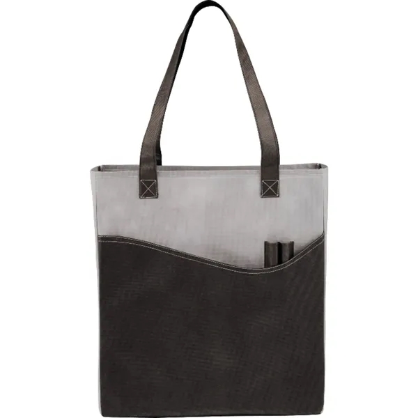 3" x 17" x 15" non-woven tote bag with 26" handles... from ASI 66887 PCNA / Bullet