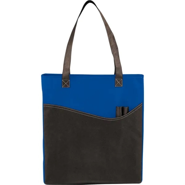 3" x 17" x 15" non-woven tote bag with 26" handles... from ASI 66887 PCNA / Bullet