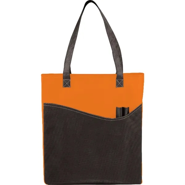 3" x 17" x 15" non-woven tote bag with 26" handles... from ASI 66887 PCNA / Bullet