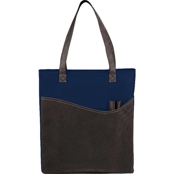 3" x 17" x 15" non-woven tote bag with 26" handles... from ASI 66887 PCNA / Bullet