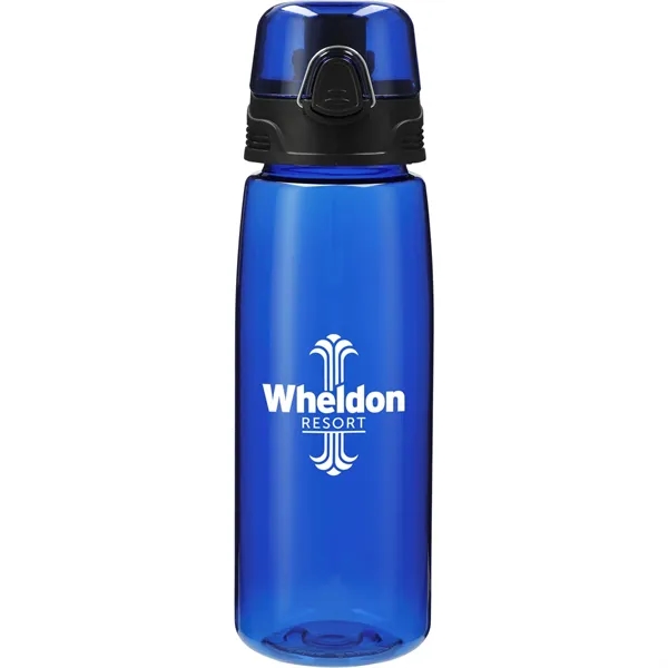 25 oz. single-wall Tritan™ sports bottle with press-button, flip-open lid with... from ASI 66887 PCNA / Bullet