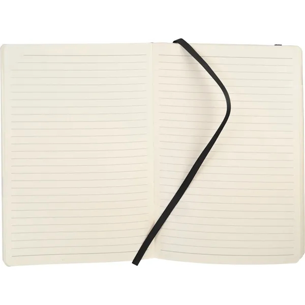 5.5" x 8.5" soft bound journal with flexible cover, elastic closure,... from ASI 66887 PCNA / Leeds