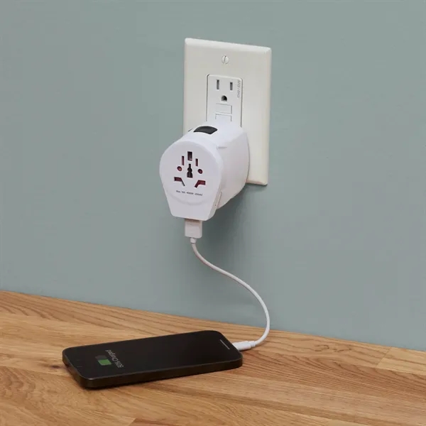 World travel adapter and USB charger.... from ASI 66887 PCNA / Leeds