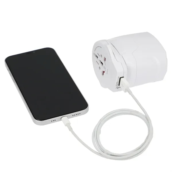 World travel adapter and USB charger.... from ASI 66887 PCNA / Leeds