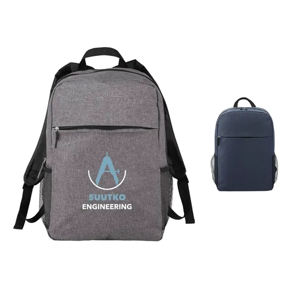 5.5" x 17.3" x 12" backpack with laptop compartment, multiple pockets... from ASI 66887 PCNA / Bullet