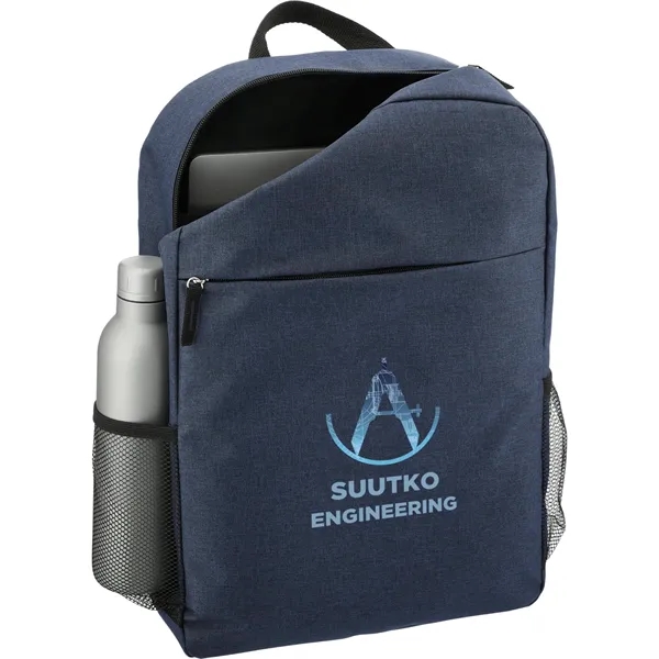 5.5" x 17.3" x 12" backpack with laptop compartment, multiple pockets... from ASI 66887 PCNA / Bullet