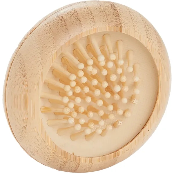 FSC® 100% Bamboo Compact Mirror/Brush... from ASI 66887 PCNA / Bullet