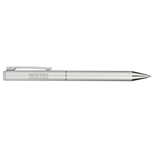Gel ink ballpoint pen with shiny chrome accents.... from ASI 66887 PCNA / Leeds