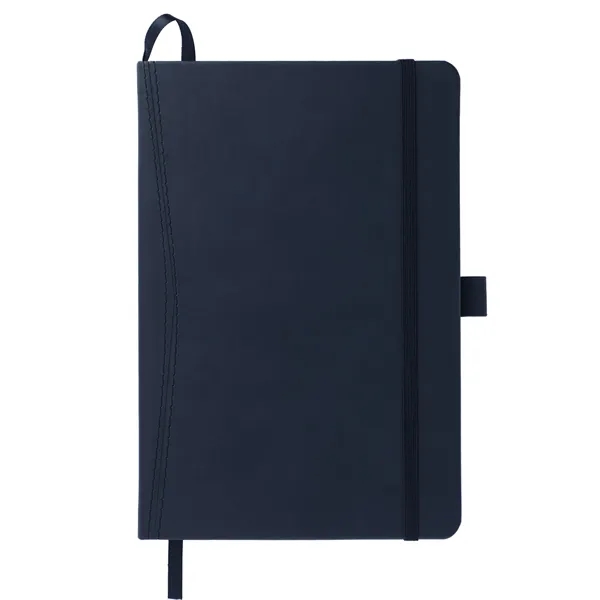 5.75" x 8.5" pocket bound journal with stitched hard cover, pen... from ASI 66887 PCNA / Leeds
