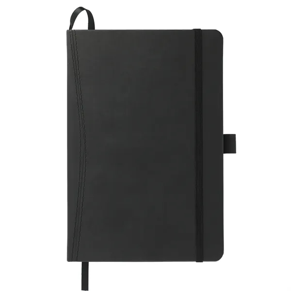 5.75" x 8.5" pocket bound journal with stitched hard cover, pen... from ASI 66887 PCNA / Leeds
