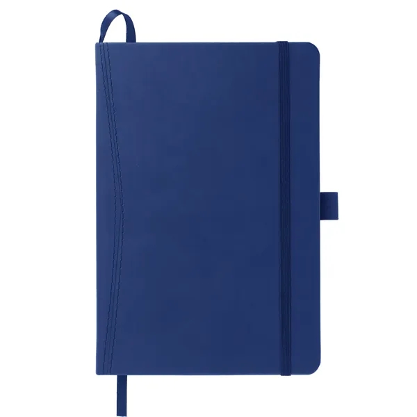 5.75" x 8.5" pocket bound journal with stitched hard cover, pen... from ASI 66887 PCNA / Leeds
