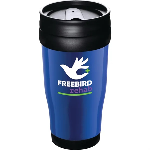 16 oz. insulated tumbler with double wall construction and twist-on slide... from ASI 66887 PCNA / Bullet