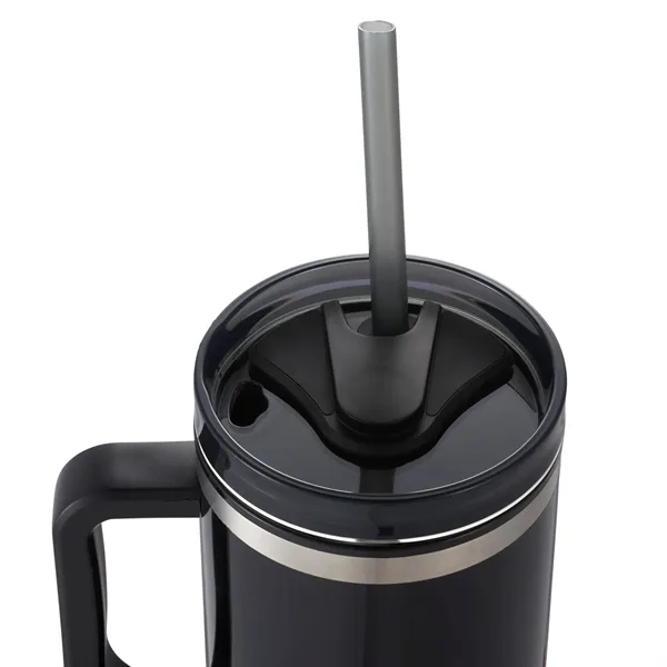 40 oz. double wall insulated tumbler with lid and straw.... from ASI 66887 PCNA / Bullet