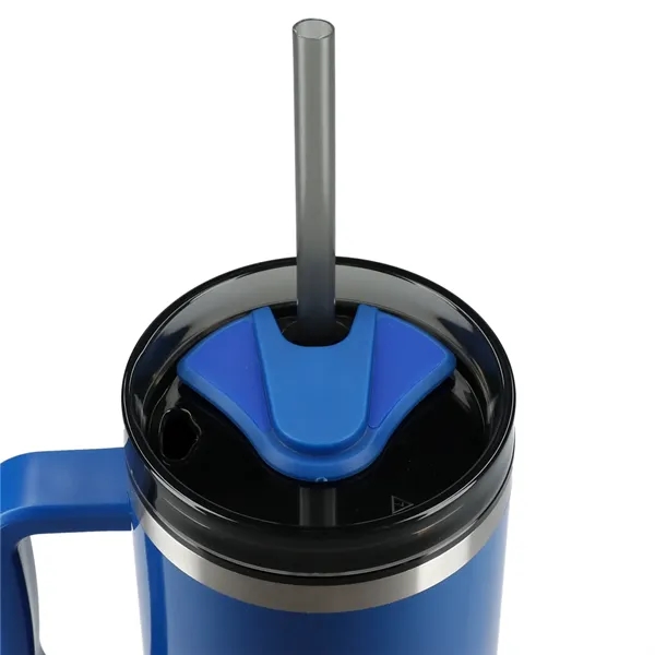 40 oz. double wall insulated tumbler with lid and straw.... from ASI 66887 PCNA / Bullet