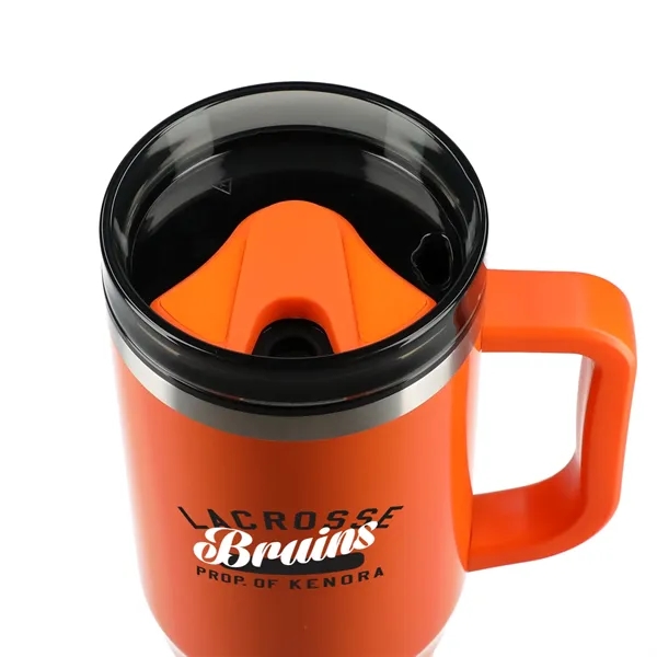 40 oz. double wall insulated tumbler with lid and straw.... from ASI 66887 PCNA / Bullet