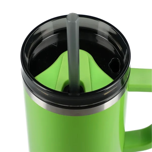 40 oz. double wall insulated tumbler with lid and straw.... from ASI 66887 PCNA / Bullet