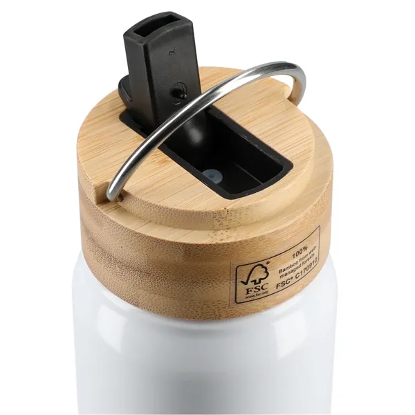 26 oz. aluminum bottle with bamboo lid.... from ASI 66887 PCNA / Bullet