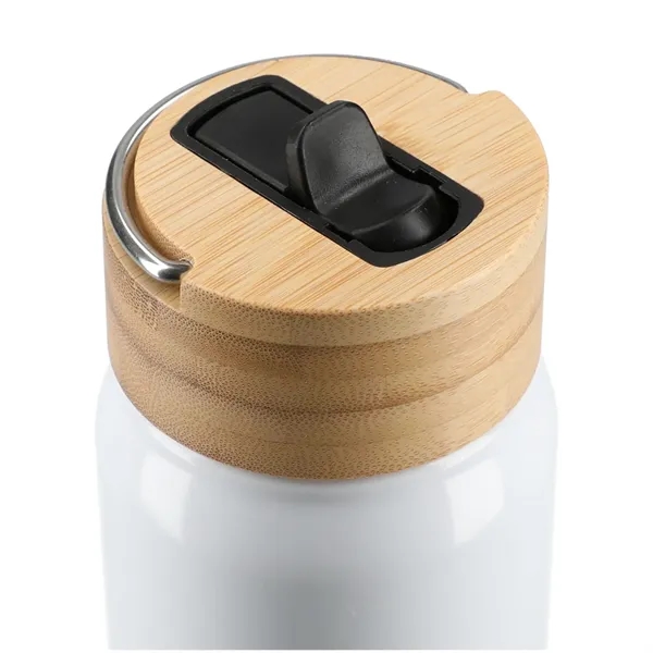 26 oz. aluminum bottle with bamboo lid.... from ASI 66887 PCNA / Bullet