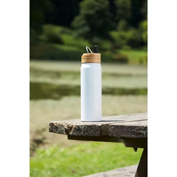 26 oz. aluminum bottle with bamboo lid.... from ASI 66887 PCNA / Bullet