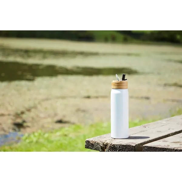 26 oz. aluminum bottle with bamboo lid.... from ASI 66887 PCNA / Bullet