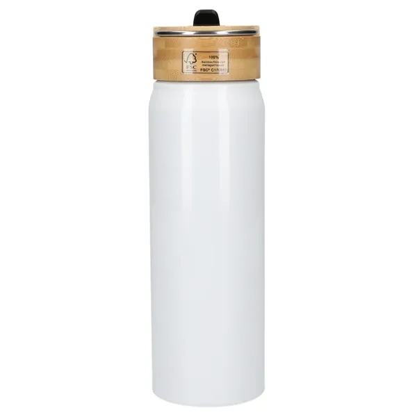 26 oz. aluminum bottle with bamboo lid.... from ASI 66887 PCNA / Bullet