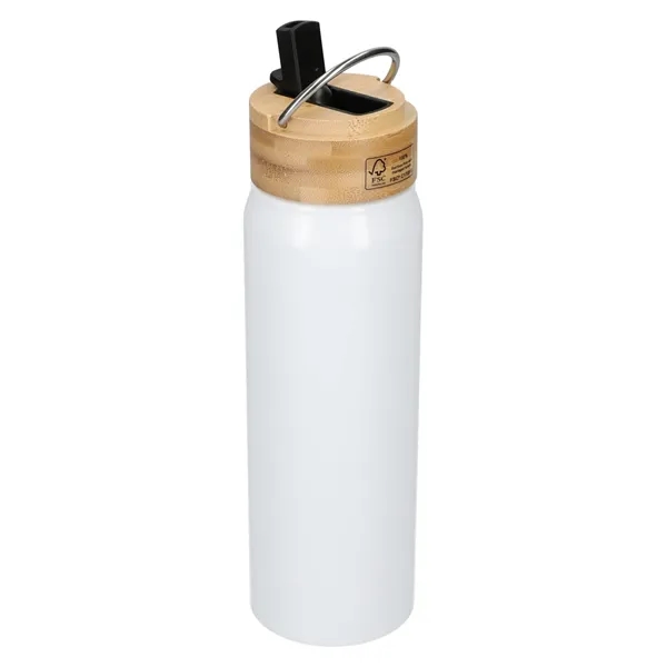 26 oz. aluminum bottle with bamboo lid.... from ASI 66887 PCNA / Bullet