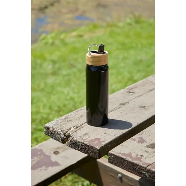 26 oz. aluminum bottle with bamboo lid.... from ASI 66887 PCNA / Bullet