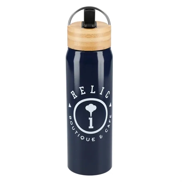 26 oz. aluminum bottle with bamboo lid.... from ASI 66887 PCNA / Bullet