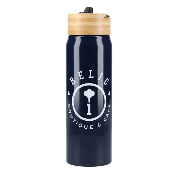 26 oz. aluminum bottle with bamboo lid.... from ASI 66887 PCNA / Bullet