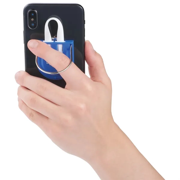 2.95" x 0.3" x 1.65" phone stand with a charging cable... from ASI 66887 PCNA / Leeds