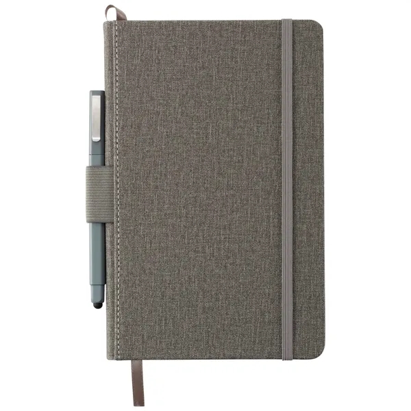5.5" x 8.5" journal with a pen loop and closure... from ASI 66887 PCNA / Leeds