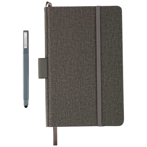 5.5" x 8.5" journal with a pen loop and closure... from ASI 66887 PCNA / Leeds