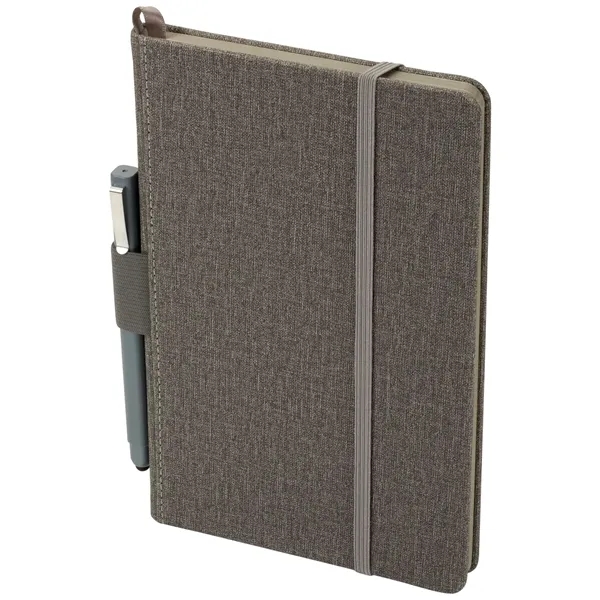 5.5" x 8.5" journal with a pen loop and closure... from ASI 66887 PCNA / Leeds