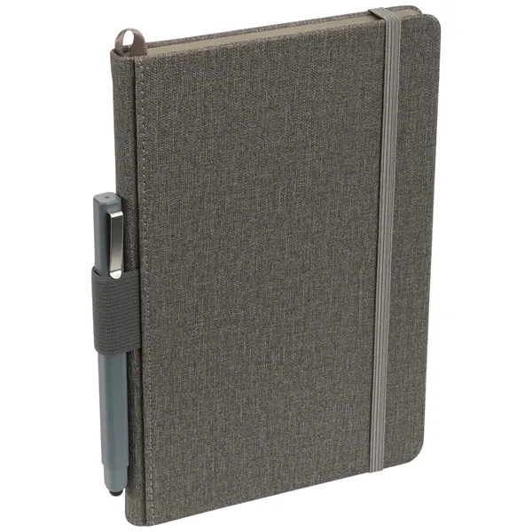 5.5" x 8.5" journal with a pen loop and closure... from ASI 66887 PCNA / Leeds