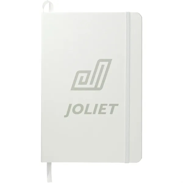 Hard cover journal with 80 sheets of cream-colored lined paper, elastic... from ASI 66887 PCNA / Leeds