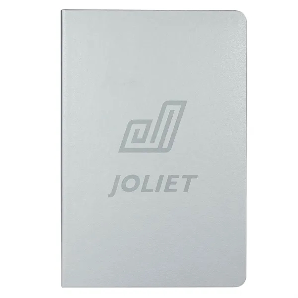 Hard cover journal with 80 sheets of cream-colored lined paper, elastic... from ASI 66887 PCNA / Leeds