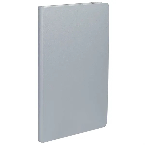 Hard cover journal with 80 sheets of cream-colored lined paper, elastic... from ASI 66887 PCNA / Leeds