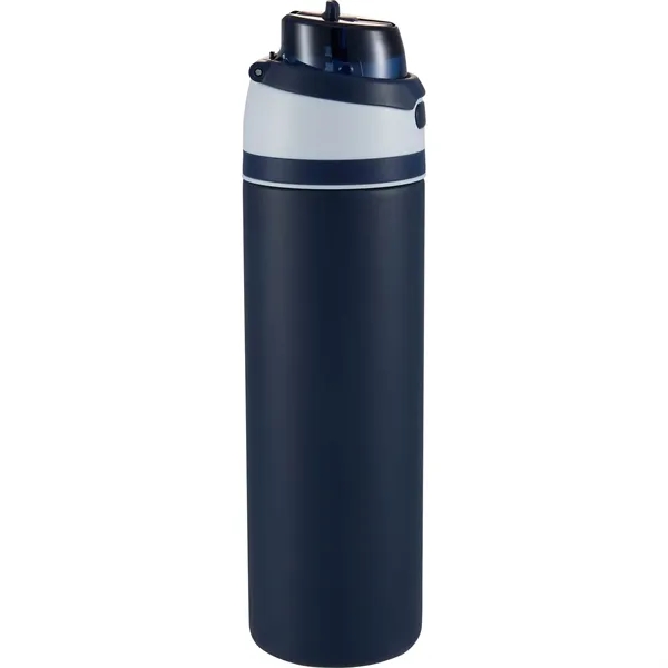 Elvin 28oz Recycled Stainless Flip Straw Bottle... from ASI 66887 PCNA / Bullet