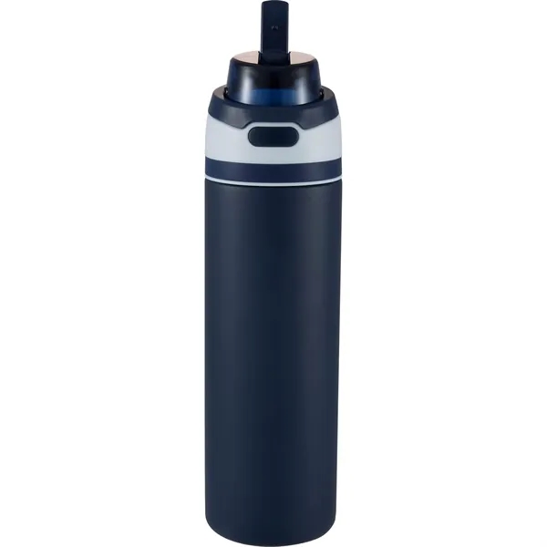 Elvin 28oz Recycled Stainless Flip Straw Bottle... from ASI 66887 PCNA / Bullet