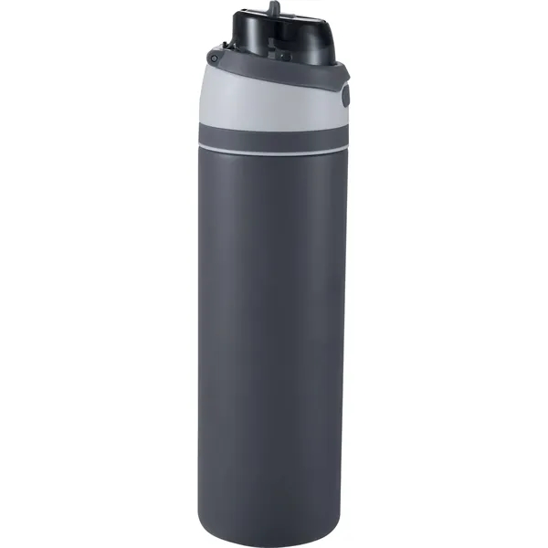 Elvin 28oz Recycled Stainless Flip Straw Bottle... from ASI 66887 PCNA / Bullet