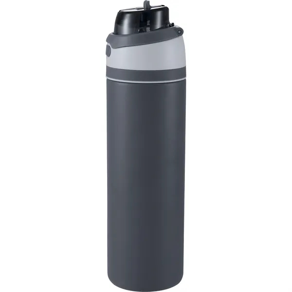 Elvin 28oz Recycled Stainless Flip Straw Bottle... from ASI 66887 PCNA / Bullet